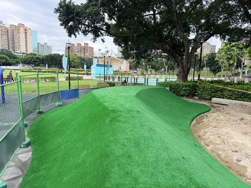 新北市永和公園 | 人工草皮|OYAN奧揚地毯施工實績